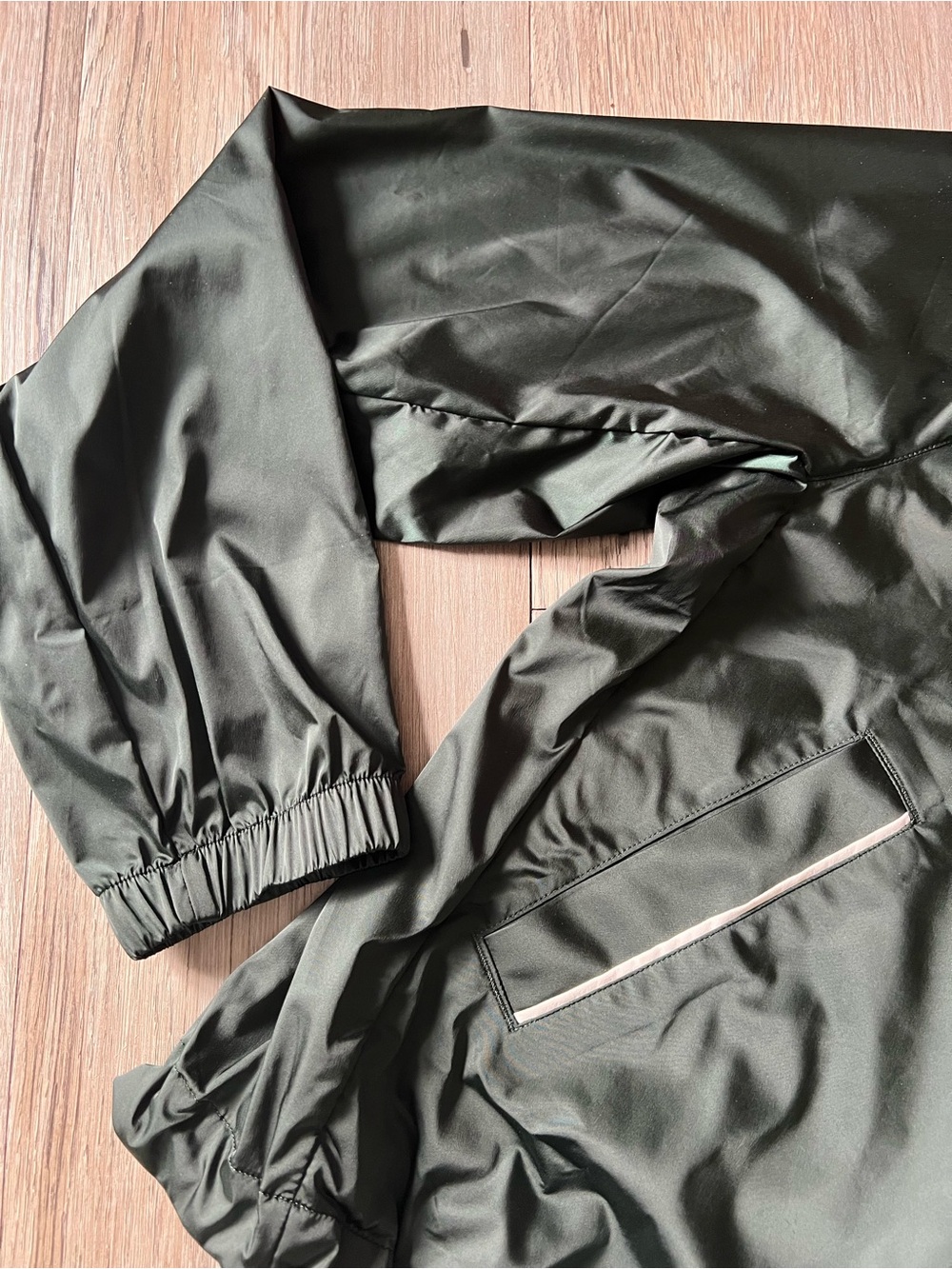 lululemon athletica Forest Green Bomber Jacket - Picture 7 of 9